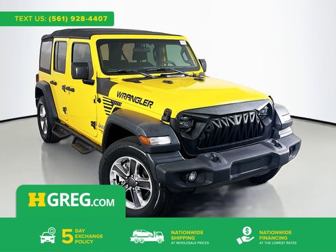 Used 2018 Jeep Wrangler Unlimited Sport image 1