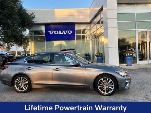Used 2021 INFINITI Q50 Luxe w/ All Weather Package AWD/4WD image 8