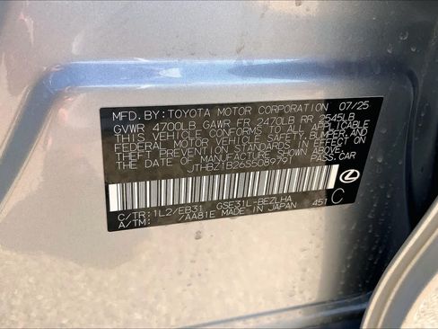 Used 2025 Lexus IS 350 F Sport w/ Accessory Package 2 RWD image 35