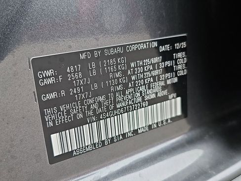 New 2026 Subaru Crosstrek 2.0i Premium AWD/4WD image 42