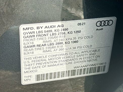 Used 2021 Audi Q5 2.0T Premium w/ Convenience Package image 43