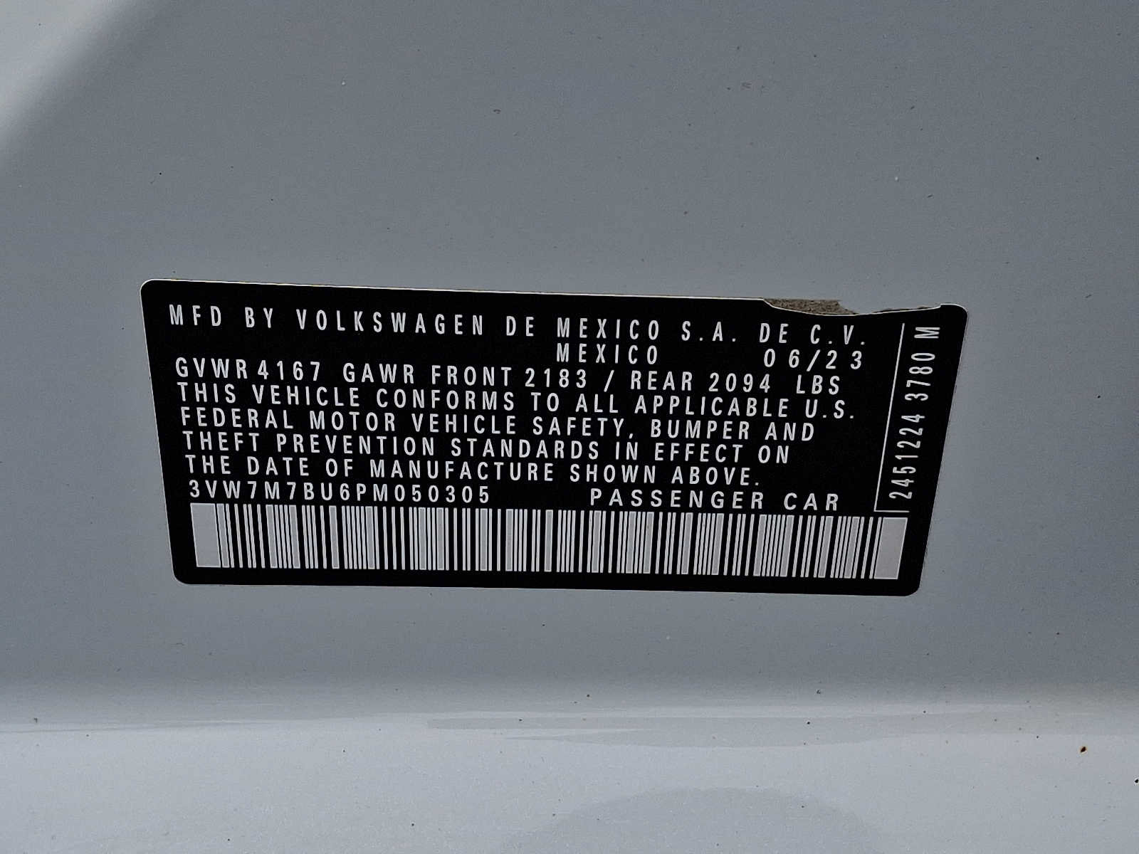 Certified 2023 Volkswagen Jetta SE FWD image 25