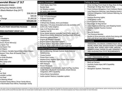 Used 2025 Chevrolet Blazer LT image 2