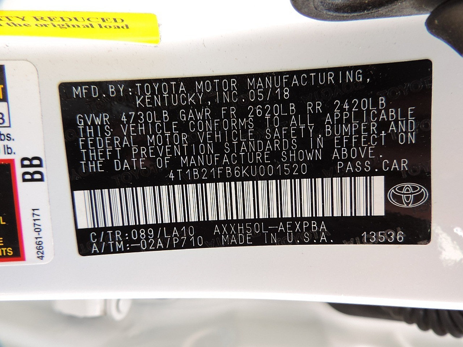 Used 2019 Toyota Avalon Limited FWD image 16