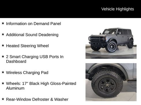 Used 2023 Ford Bronco Wildtrak AWD/4WD image 32