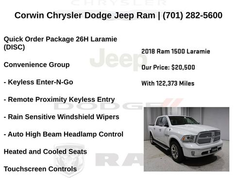 Used 2018 RAM 1500 Laramie w/ Convenience Group image 6