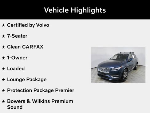 Used 2024 Volvo XC90 T8 Ultimate w/ Lounge Package AWD/4WD image 5