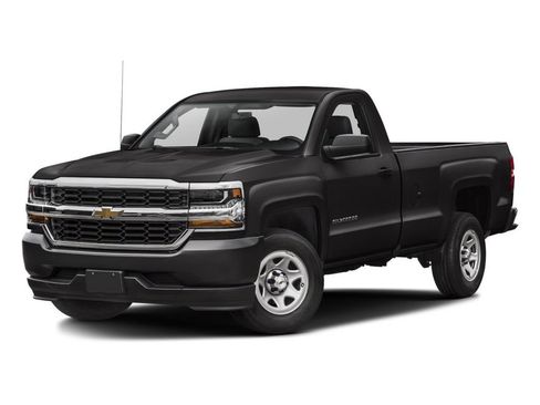 Used 2016 Chevrolet Silverado 1500 W/T w/ Black Out Edition AWD/4WD image 1