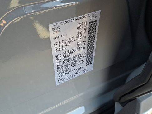 New 2026 Nissan Pathfinder Platinum AWD/4WD image 10