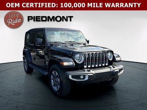 Used 2023 Jeep Wrangler Unlimited Sahara w/ Cold Weather Group AWD/4WD image 1