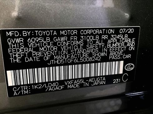 Used 2020 Lexus LS 500 AWD w/ Accessory Package (Z2) image 33