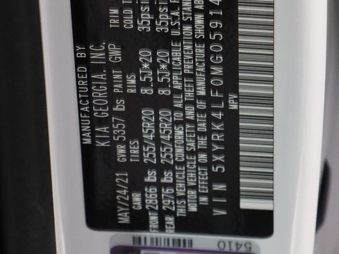 Used 2021 Kia Sorento SX image 36