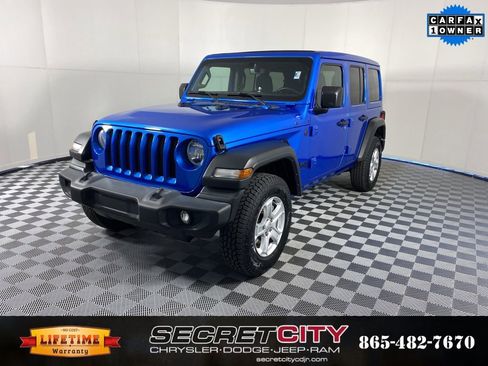 Used 2022 Jeep Wrangler Unlimited Sport w/ Sun And Sound Package image 3