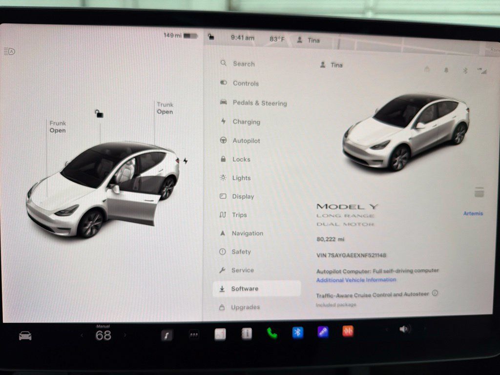 Used 2022 Tesla Model Y Long Range AWD/4WD image 16
