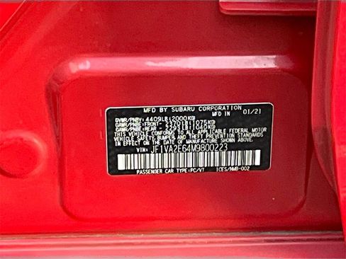 Used 2021 Subaru WRX STI w/ Popular Package #3 (IZT) image 30