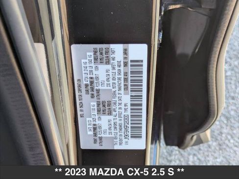 Used 2023 MAZDA CX-5 AWD 2.5 S image 23