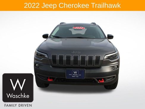 Used 2022 Jeep Cherokee Trailhawk w/ Premium Leather Package image 2