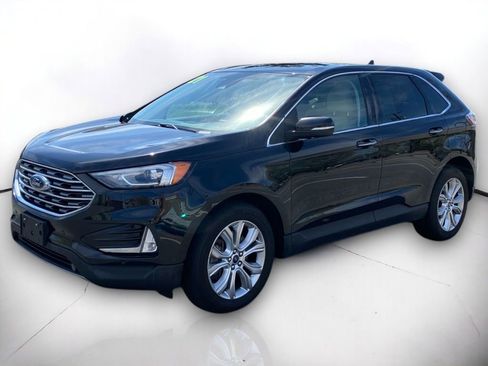 Used 2021 Ford Edge Titanium w/ Cargo Accessory Package image 2