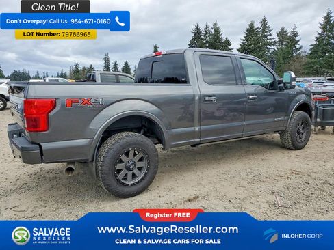 Used 2018 Ford F150 Platinum w/ Technology Package image 4