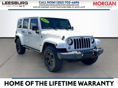 Used 2015 Jeep Wrangler Unlimited Sahara
