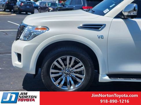 Used 2019 Nissan Armada Platinum w/ Captain's Chairs Package AWD/4WD image 9