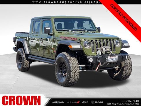 Certified 2021 Jeep Gladiator Rubicon AWD/4WD image 1
