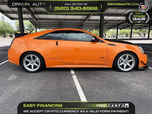 Used 2011 Cadillac CTS V w/ Wood Trim Package RWD image 11