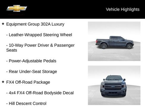 Used 2018 Ford F150 XLT w/ Equipment Group 302A Luxury image 16