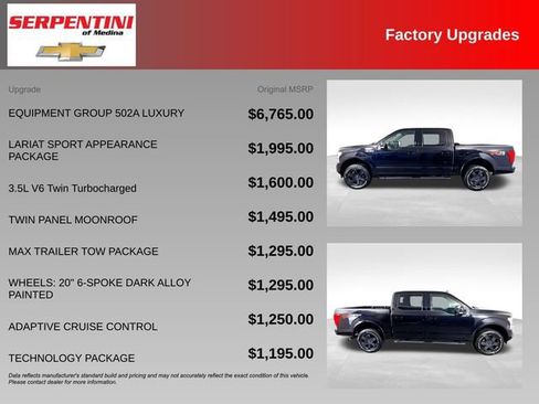 Used 2020 Ford F150 Lariat w/ Equipment Group 502A Luxury AWD/4WD image 6