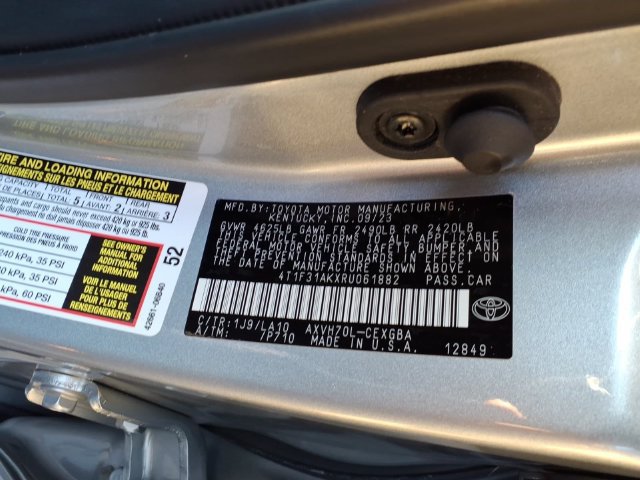 Certified 2024 Toyota Camry XLE w/ Navigation Package FWD image 29