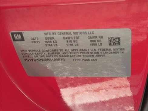 Used 2011 Chevrolet Corvette Convertible w/ Preferred Equipment Group RWD image 19