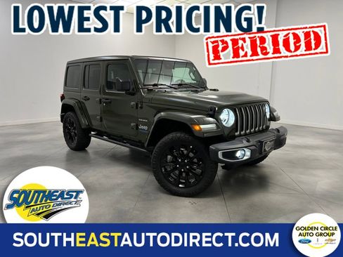 Used 2021 Jeep Wrangler Unlimited Sahara w/ Cold Weather Group image 2