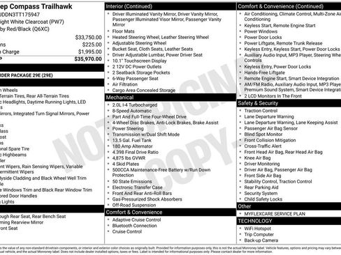 New 2026 Jeep Compass Trailhawk image 9