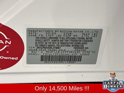 Certified 2024 Nissan Kicks SR FWD image 19