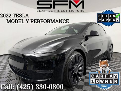 Used 2022 Tesla Model Y Performance AWD/4WD image 1