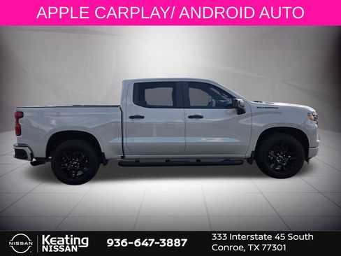 Used 2026 Chevrolet Silverado 1500 Custom w/ Turbomax Blackout Package RWD image 9
