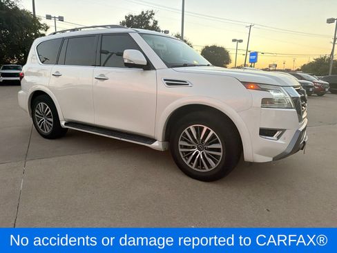 Used 2021 Nissan Armada SL w/ Captain's Chairs Package RWD image 2