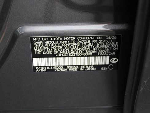 Used 2026 Lexus IS 350 F Sport w/ Handling Package AWD/4WD image 16