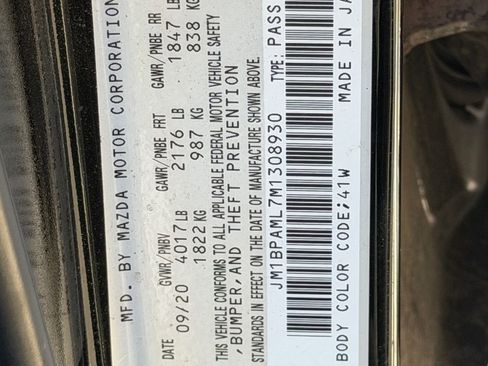 Used 2021 MAZDA MAZDA3 s image 14