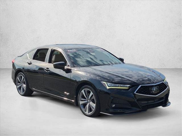 Used 2021 Acura TLX w/ Advance Package AWD/4WD image 3