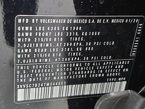 New 2026 Volkswagen Taos SE FWD image 34