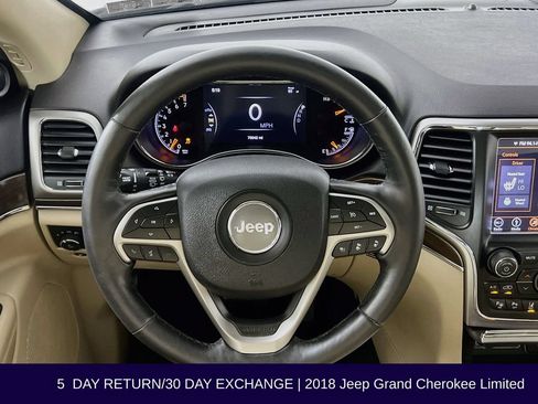 Used 2018 Jeep Grand Cherokee Limited AWD/4WD image 14