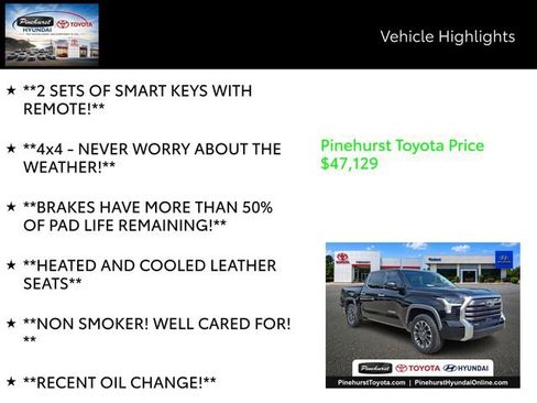 Used 2023 Toyota Tundra Limited AWD/4WD image 20