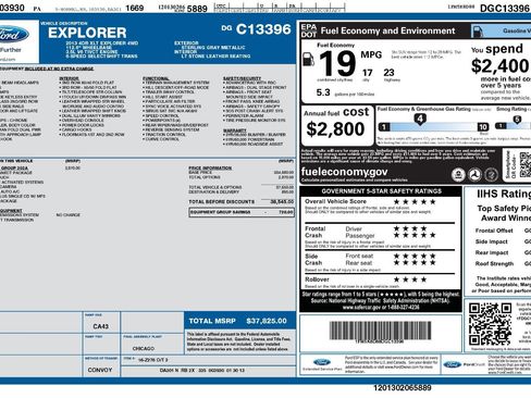 Used 2013 Ford Explorer XLT image 2