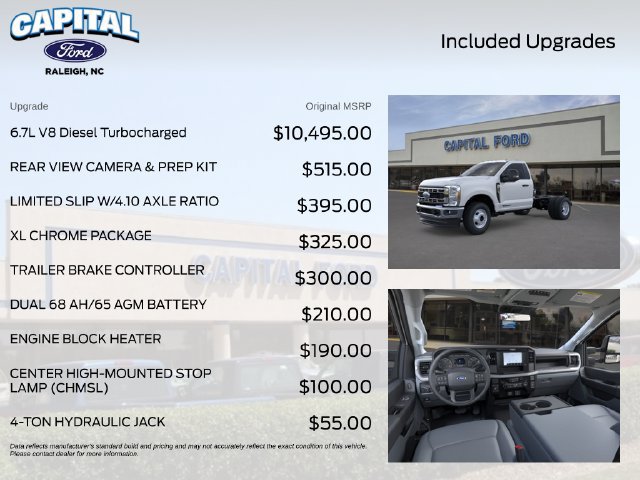 New 2025 Ford F350 XL w/ XL Chrome Package AWD/4WD image 3