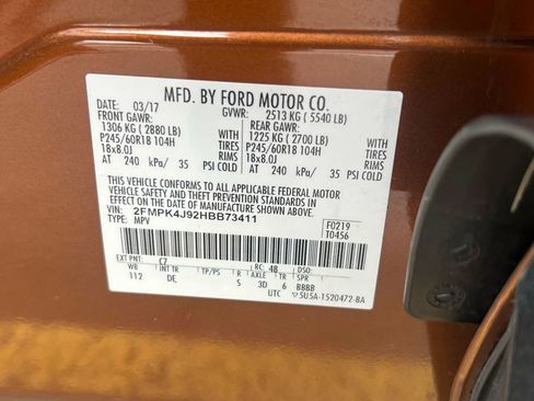 Used 2017 Ford Edge SEL image 32