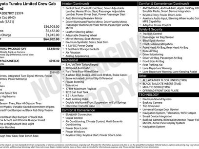 Used 2024 Toyota Tundra Limited w/ TRD Off-Road Package