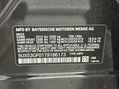 Used 2026 BMW X3 xDrive30i w/ Convenience Package AWD/4WD image 19