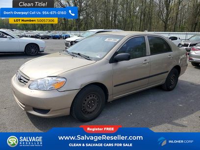 Used 2004 Toyota Corolla Sedan