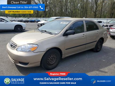 Used 2004 Toyota Corolla Sedan image 1